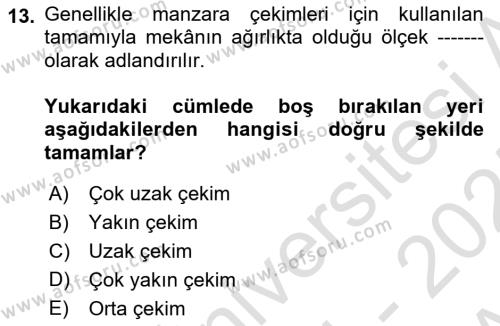 Halkla İlişkiler Uygulama Teknikleri Dersi 2024 - 2025 Yılı (Vize) Ara Sınavı 13. Soru