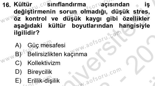 Reklamda Yaratıcılık Dersi 2023 - 2024 Yılı (Vize) Ara Sınavı 16. Soru