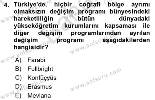 Kamu Diplomasisi Ve Uluslararası Halkla İlişkiler Dersi 2021 - 2022 Yılı (Final) Dönem Sonu Sınavı 4. Soru