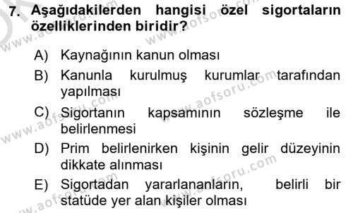 İşletme Hukuku Dersi 2021 - 2022 Yılı Yaz Okulu Sınavı 7. Soru