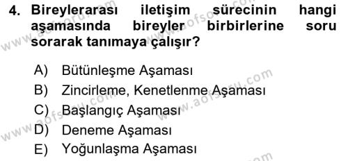 Bireysel İş Hukuku Dersi 2022 - 2023 Yılı Yaz Okulu Sınavı 4. Soru