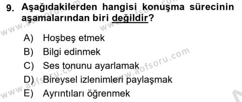 Bireysel İş Hukuku Dersi 2022 - 2023 Yılı Yaz Okulu Sınavı 9. Soru