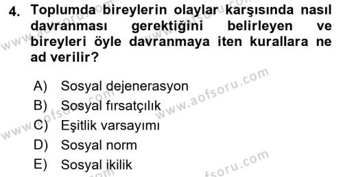 Kamu Ekonomisi 1 Dersi 2023 - 2024 Yılı (Final) Dönem Sonu Sınavı 4. Soru