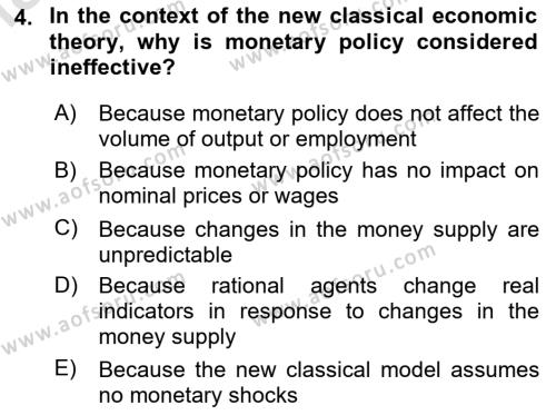 Behavioral Economics Dersi 2023 - 2024 Yılı Yaz Okulu Sınavı 4. Soru