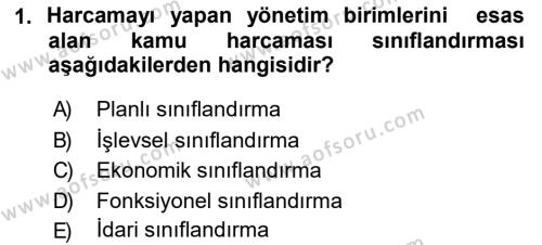 Türkiye Ekonomisi Dersi 2018 - 2019 Yılı (Final) Dönem Sonu Sınavı 1. Soru