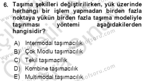 Ekonominin Güncel Sorunları Dersi 2021 - 2022 Yılı (Vize) Ara Sınavı 6. Soru