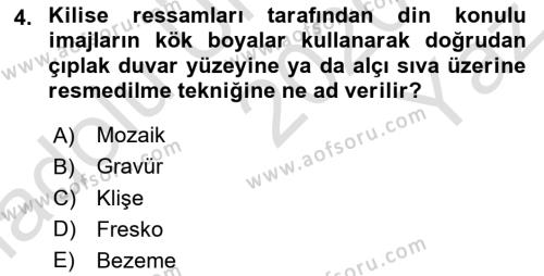 İletişim Ortamları Tasarımı Dersi 2020 - 2021 Yılı Yaz Okulu Sınavı 4. Soru