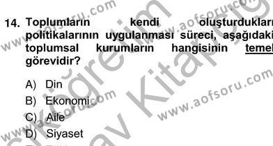 Okuma Ve Yazma Becerileri 2 Dersi 2012 - 2013 Yılı (Vize) Ara Sınavı 13. Soru