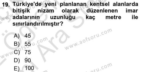 Temel Yangın Güvenliği Dersi 2021 - 2022 Yılı (Vize) Ara Sınavı 19. Soru