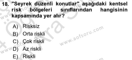 Temel Yangın Güvenliği Dersi 2023 - 2024 Yılı (Vize) Ara Sınavı 18. Soru