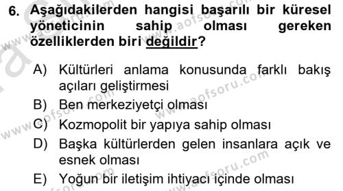 İş Yaşaminda Risk Etmenleri Ve Yönetimsel Faktörler Dersi 2023 - 2024 Yılı (Vize) Ara Sınavı 6. Soru