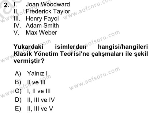 Teknoloji,İnnovasyon Ve Girişimcilik Dersi 2021 - 2022 Yılı Yaz Okulu Sınavı 2. Soru