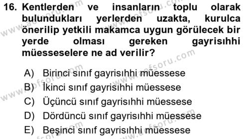 Girişimcilik ve İş Kurma Dersi 2021 - 2022 Yılı (Final) Dönem Sonu Sınavı 16. Soru