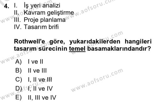 Girişimcilik ve İş Kurma Dersi 2021 - 2022 Yılı (Final) Dönem Sonu Sınavı 4. Soru