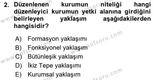 Sermaye Piyasaları ve Finansal Kurumlar Dersi 2023 - 2024 Yılı (Vize) Ara Sınavı 2. Soru