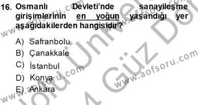 Kültürel Miras Yönetimi Dersi 2013 - 2014 Yılı (Final) Dönem Sonu Sınavı 16. Soru