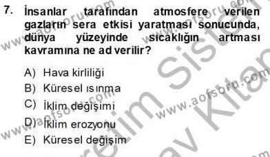 Turistik Alanlarda Mekan Tasarımı Dersi 2013 - 2014 Yılı (Vize) Ara Sınavı 7. Soru