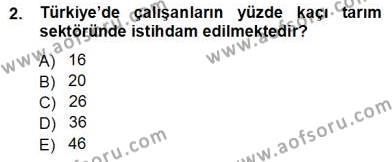 Temel Zootekni Dersi 2012 - 2013 Yılı (Vize) Ara Sınavı 2. Soru