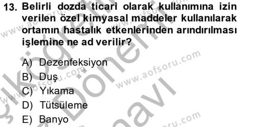 Temel Zootekni Dersi 2014 - 2015 Yılı (Final) Dönem Sonu Sınavı 13. Soru