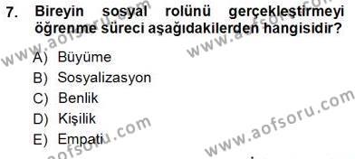Veteriner Hizmetleri Mevzuatı ve Etik Dersi 2012 - 2013 Yılı (Vize) Ara Sınavı 7. Soru