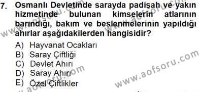 Veteriner Hizmetleri Mevzuatı ve Etik Dersi 2012 - 2013 Yılı (Final) Dönem Sonu Sınavı 7. Soru