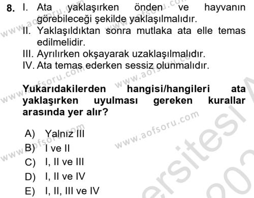 Temel Klinik Bilgisi Dersi 2021 - 2022 Yılı (Final) Dönem Sonu Sınavı 8. Soru