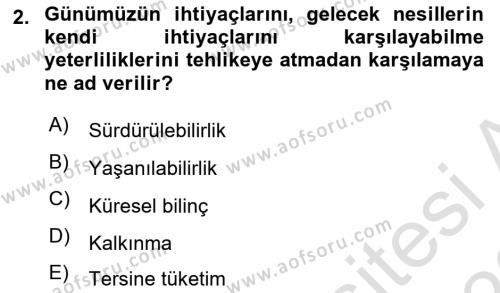 Lojistik Maliyetleri Ve Raporlama Dersi 2021 - 2022 Yılı Yaz Okulu Sınavı 2. Soru