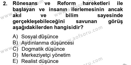 Medya Siyaset Kültür Dersi 2012 - 2013 Yılı (Final) Dönem Sonu Sınavı 2. Soru