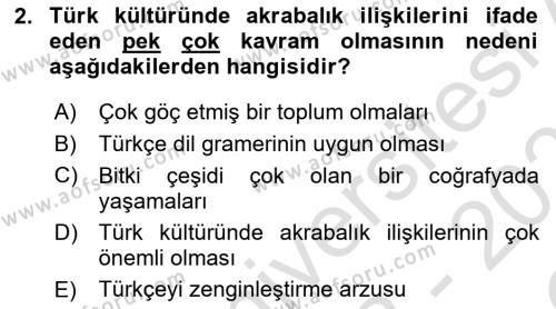 Medyada Dil Kullanımı Dersi 2022 - 2023 Yılı Yaz Okulu Sınavı 2. Soru