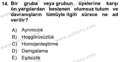 Medyada Dil Kullanımı Dersi 2023 - 2024 Yılı (Vize) Ara Sınavı 14. Soru