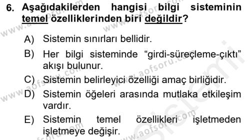 Ön Muhasebe Yazılımları Ve Kullanımı Dersi 2017 - 2018 Yılı (Final) Dönem Sonu Sınavı 6. Soru