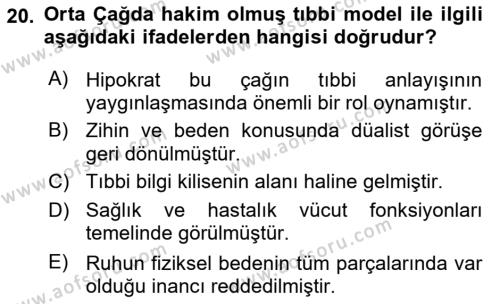 Sosyal Psikoloji 2 Dersi 2022 - 2023 Yılı Yaz Okulu Sınavı 20. Soru