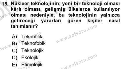 İnternet Ve Mobil Pazarlama Dersi 2023 - 2024 Yılı Yaz Okulu Sınavı 15. Soru