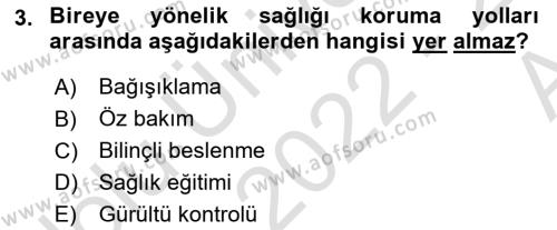 Sağlık İşletmelerinde Halkla İlişkiler Dersi 2022 - 2023 Yılı (Vize) Ara Sınavı 3. Soru