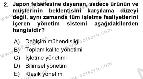 Sağlık İşletmelerinde Halkla İlişkiler Dersi 2023 - 2024 Yılı (Final) Dönem Sonu Sınavı 2. Soru