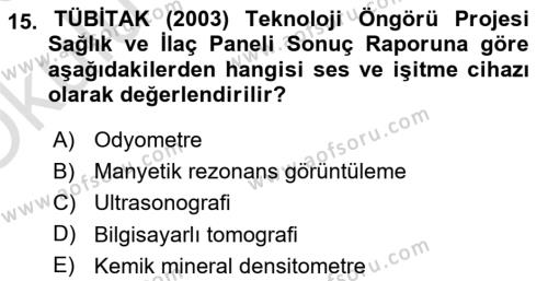 Sağlık Bilimlerinde Ve Yönetiminde Etik Dersi 2022 - 2023 Yılı Yaz Okulu Sınavı 15. Soru