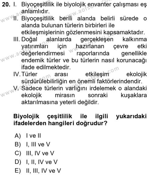 Sağlık Bilimlerinde Ve Yönetiminde Etik Dersi 2023 - 2024 Yılı Yaz Okulu Sınavı 20. Soru