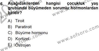 Tıp Terimleri Dersi 2013 - 2014 Yılı (Vize) Ara Sınavı 6. Soru