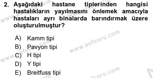 Sağlık Kurumları Yönetimi 2 Dersi 2023 - 2024 Yılı Yaz Okulu Sınavı 2. Soru