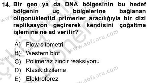 Tibbi Cihaz Ve Malzemeler Dersi 2019 - 2020 Yılı (Vize) Ara Sınavı 14. Soru