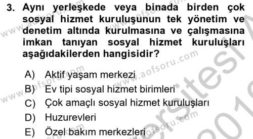 Bakım Elemanı Yetiştirme Ve Geliştirme Dersi 2018 - 2019 Yılı Yaz Okulu Sınavı 3. Soru