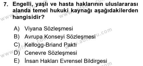 Bakım Elemanı Yetiştirme Ve Geliştirme Dersi 2022 - 2023 Yılı Yaz Okulu Sınavı 7. Soru