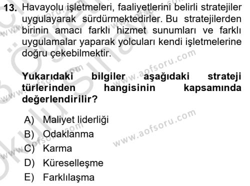 İnsan İlişkileri ve İletişim Dersi 2022 - 2023 Yılı Yaz Okulu Sınavı 13. Soru