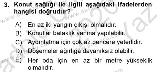 Temel Sağlık Hizmetleri Dersi 2020 - 2021 Yılı Yaz Okulu Sınavı 3. Soru