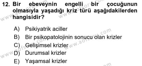 Sosyal Hizmet Kuram Ve Yaklaşımları Dersi 2022 - 2023 Yılı Yaz Okulu Sınavı 12. Soru