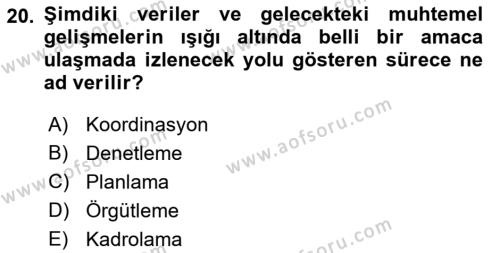 Toplumla Sosyal Hizmet Dersi 2022 - 2023 Yılı Yaz Okulu Sınavı 20. Soru