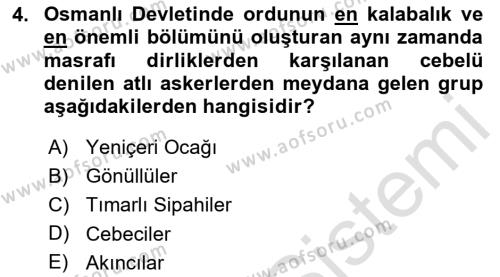 Türk Siyasal Hayatı Dersi 2023 - 2024 Yılı (Final) Dönem Sonu Sınavı 4. Soru