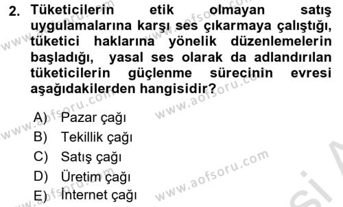 Dijital Medya ve Tüketici Dersi 2023 - 2024 Yılı (Final) Dönem Sonu Sınavı 2. Soru