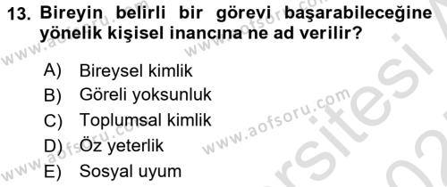 Dijital Medya ve Tüketici Dersi 2024 - 2025 Yılı (Vize) Ara Sınavı 13. Soru