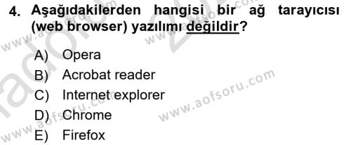 Dijital Medya ve Tüketici Dersi 2024 - 2025 Yılı (Vize) Ara Sınavı 4. Soru